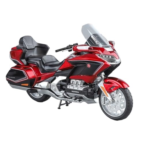 XUFQRAN Modelle im Maßstab Maßstab 1:11 Für Honda Gold Wing GL1800 Motorrad-Modellbausatz, Statische Sammlung, Sound- Und Lichtornamente Sammlerstücke von XUFQRAN