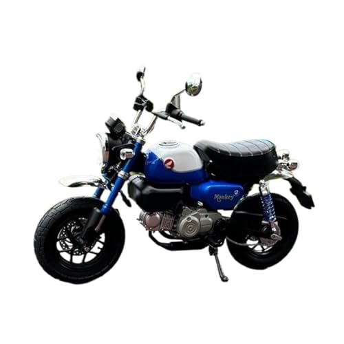 XUFQRAN Modelle im Maßstab Maßstab 1:12 Für 2022 Monkey 125 Motorrad-Modellbausatz, Blau, Statische Druckguss-Kollektion, Ornamente Sammlerstücke XUFQRAN Modelle im Maßstab Maßstab 1:12 Für 2022 Monkey 125 Motorrad-Modellbausatz, Blau, Statische Druckguss-Kollektion, Ornamente Sammlerstücke von XUFQRAN