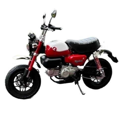 XUFQRAN Modelle im Maßstab Maßstab 1:12 Für 2022 Monkey 125 Motorrad-Modellbausatz, Rot, Statische Druckguss-Kollektion, Ornamente Sammlerstücke XUFQRAN Modelle im Maßstab Maßstab 1:12 Für 2022 Monkey 125 Motorrad-Modellbausatz, Rot, Statische Druckguss-Kollektion, Ornamente Sammlerstücke von XUFQRAN