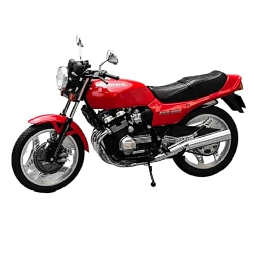 XUFQRAN Modelle im Maßstab Maßstab 1:12 Für CBX 400F Motorrad-Modellbausatz, Rot, Statische Druckguss-Kollektion, Ornamente Sammlerstücke von XUFQRAN
