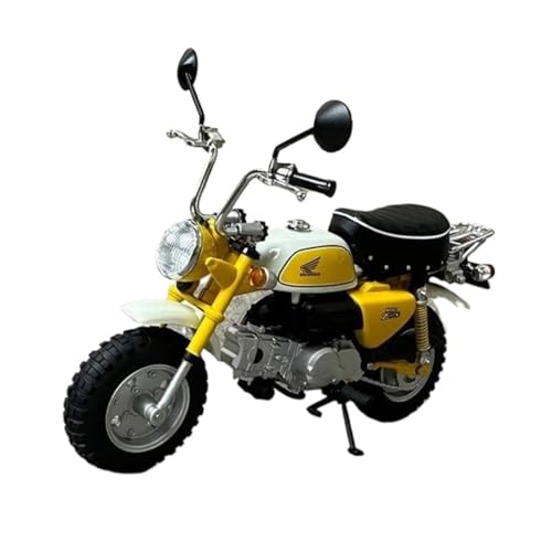 XUFQRAN Modelle im Maßstab Maßstab 1:12 Für Monkey Z50J Motorrad-Modellbausatz, Gelb, Statische Druckguss-Kollektion, Ornamente Sammlerstücke XUFQRAN Modelle im Maßstab Maßstab 1:12 Für Monkey Z50J Motorrad-Modellbausatz, Gelb, Statische Druckguss-Kollektion, Ornamente Sammlerstücke von XUFQRAN