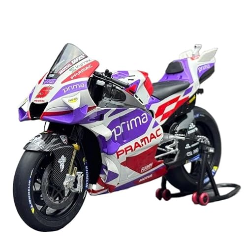 XUFQRAN Modelle im Maßstab Maßstab 1:12 Für Pramac Racing Motorrad-Modellbausatz Nr. 5, Statische Sammlung, Ornamente Sammlerstücke von XUFQRAN