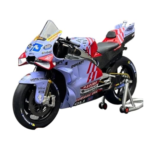 XUFQRAN Modelle im Maßstab Maßstab 1:12 Für Prima Pramac Racing Motorrad-Modellbausatz Nr. 73, Statische Sammlung, Ornamente Sammlerstücke von XUFQRAN
