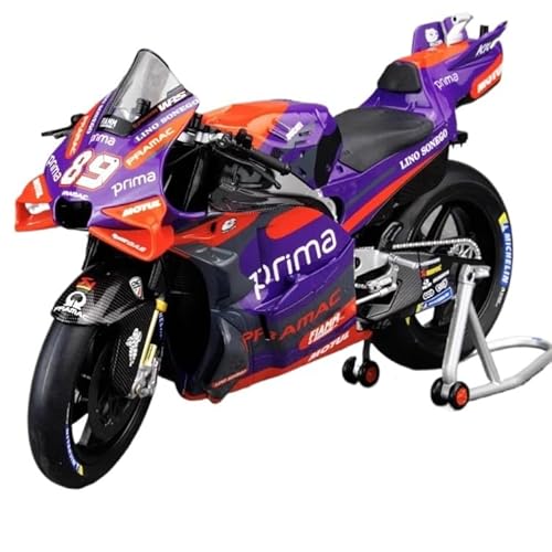 XUFQRAN Modelle im Maßstab Maßstab 1:12 Für Prima Pramac Racing Motorrad-Modellbausatz Nr. 89, Statische Sammlung, Ornamente Sammlerstücke von XUFQRAN