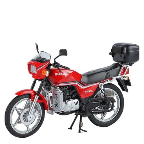 XUFQRAN Modelle im Maßstab Maßstab 1:12 Für Suzuki GS125 Motorrad-Modellbausatz, Rot, Statische Druckguss-Kollektion, Ornamente Sammlerstücke XUFQRAN Modelle im Maßstab Maßstab 1:12 Für Suzuki GS125 Motorrad-Modellbausatz, Rot, Statische Druckguss-Kollektion, Ornamente Sammlerstücke von XUFQRAN