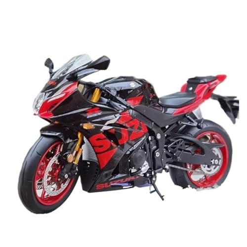 XUFQRAN Modelle im Maßstab Maßstab 1:12 Für Suzuki GSX-R1000 Motorrad-Modellbausatz, Rot, Statische Sammlung, Ornamente Sammlerstücke von XUFQRAN