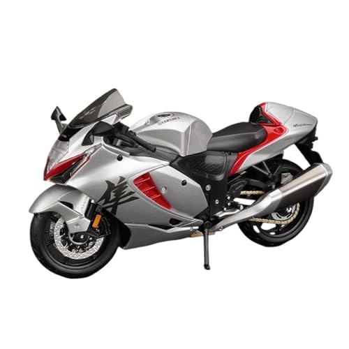 XUFQRAN Modelle im Maßstab Maßstab 1:12 Für Suzuki Hayabusa Motorrad-Modellbausatz, Silberfarben, Statische Druckguss-Kollektion, Ornamente Sammlerstücke XUFQRAN Modelle im Maßstab Maßstab 1:12 Für Suzuki Hayabusa Motorrad-Modellbausatz, Silberfarben, Statische Druckguss-Kollektion, Ornamente Sammlerstücke von XUFQRAN