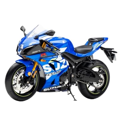 XUFQRAN Modelle im Maßstab Maßstab 1:12 Für Suzuki R1000 Motorrad-Modellbausatz, Statische Fertigprodukt-Kollektion, Ornamente Sammlerstücke von XUFQRAN