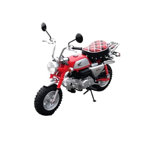 XUFQRAN Modelle im Maßstab Maßstab 1:24 Für Honda Monkey Z50 Rot Statische Legierung Motorrad Modell Sammlung Geschenk Sammlerstücke von XUFQRAN
