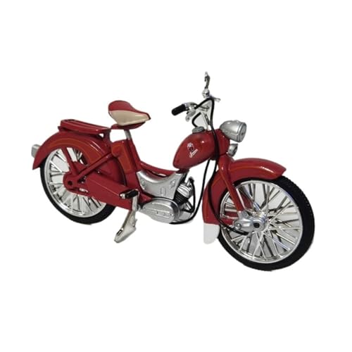 XUFQRAN Modelle im Maßstab Maßstab 1:24 Für Simson SR2 Rot Statisches Legierungsmotorradmodell Sammlungsgeschenk Sammlerstücke von XUFQRAN