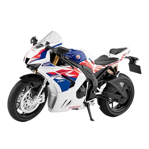 XUFQRAN Modelle im Maßstab Maßstab 1:9 für Honda CBR1000RR Motorrad-Modellbausatz, statische Sammlung, Sound- und Lichtornamente Sammlerstücke von XUFQRAN