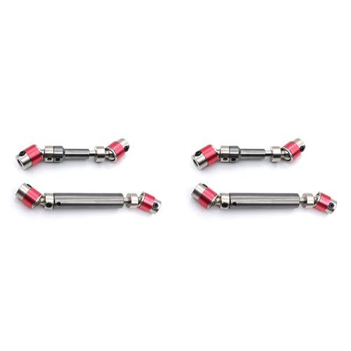 XUJIAN 4 Teilige CVD Antriebs Welle Aus Metall Vorne und Hinten für FY03 FY-03 FY01-07 Q39 1/12 RC Auto Upgrade Teile ZubehöR von XUJIAN