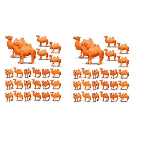 XUJIAN 48 StüCk Kamelfiguren, Miniaturspielzeug, Kamelmodelle, Tierfiguren für Kuchendekorationen, Heim-Desktop-Ornamente, Dekoration XUJIAN 48 StüCk Kamelfiguren, Miniaturspielzeug, Kamelmodelle, Tierfiguren für Kuchendekorationen, Heim-Desktop-Ornamente, Dekoration von XUJIAN