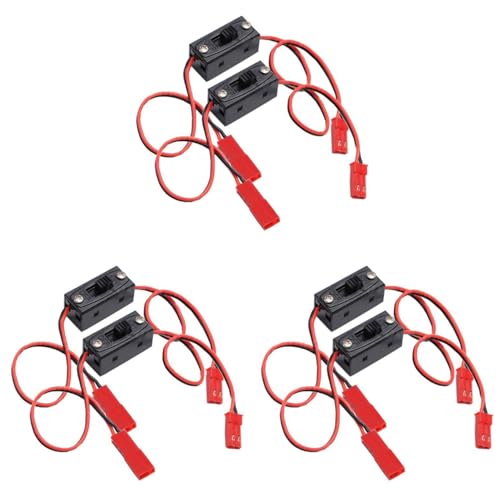 XUJIAN 6 Teiliger EIN/Aus Netz Schalter EmpfäNger JST Anschluss für RC 1/10 1/8 Auto Raupen GeläNde Wagen mit Mehreren Rotoren XUJIAN 6 Teiliger EIN/Aus Netz Schalter EmpfäNger JST Anschluss für RC 1/10 1/8 Auto Raupen GeläNde Wagen mit Mehreren Rotoren von XUJIAN