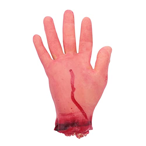 XUJIAN Blutiger Horror, gruselige Requisite, abgetrennte Lebensgröße, Arm-Hand, 22–23 cm von XUJIAN