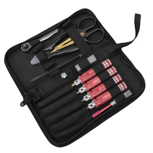 XUJIAN RC FPV Werkzeugsatz, Mini-Ratschen-Steckschlüsselsatz, Propellerauto-Reparaturrahmenmodell, 9-Teilig, Kreuzungsflugzeugmodell-Reparaturwerkzeugsatz von XUJIAN