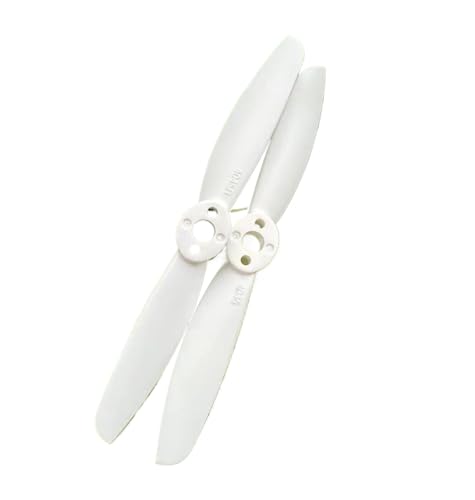 1 Paar 4045 4 Zoll 4X4.5 Propeller CW CCW 1104 1106 1306 1407 1406 Bürstenloser Motor Prop for Mini RC FPV Racing Drone Quadcopter(White 1 Pair) von XUKQCVYC