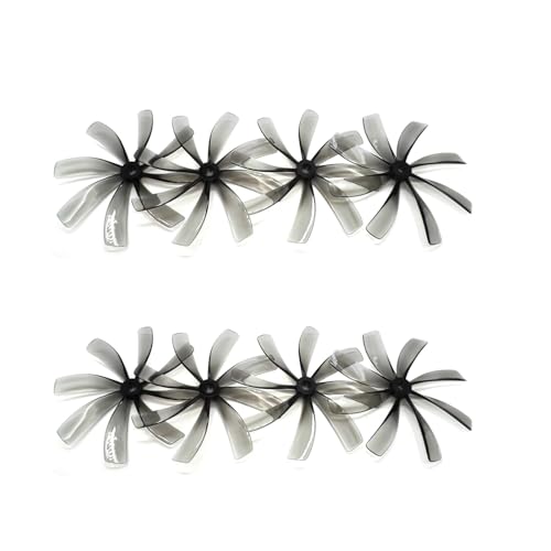 2/4 Paar 89MMX8 89mm 3,5 Zoll Propeller 8-Blatt Prop 5mm Welle CineWhoop ProTek35 for RC FPV Racing Drone Quadcopter Kanal DIY(8PCS Duct-89MMX8) von XUKQCVYC