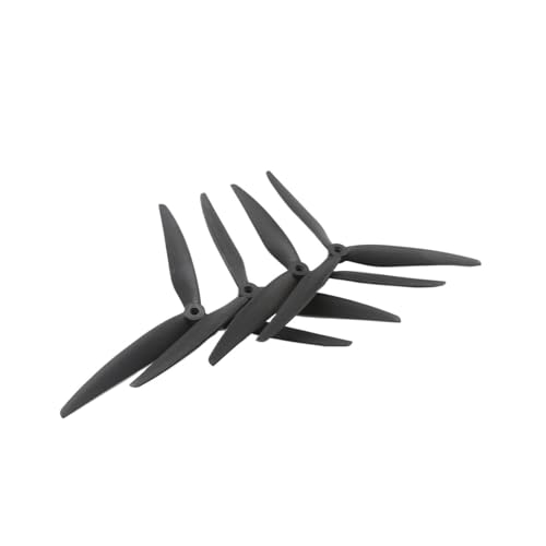 2 Paar 10X5X3 9X5X3 10X5.5X3 1050 9050 1055 10 Zoll 9 Zoll 3 Klingen Schwarzer Kohlenstoffverstärkter Nylonpropeller for Rc FPV Drone von XUKQCVYC