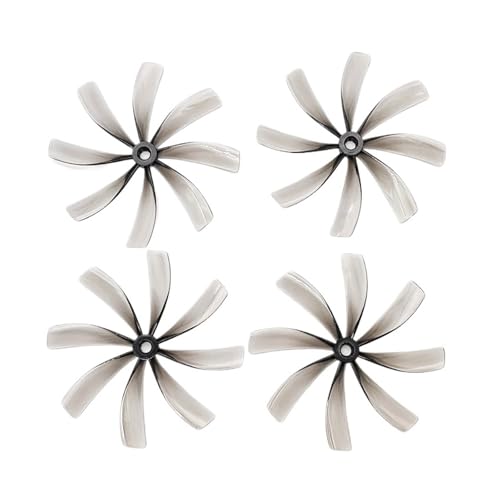 2 Paar Duct-89MMX8 8-Blatt-Propeller Mit 89 MM, 3,5 Zoll, 5 Mm Schaft for RC-Drohnen Mit 3,5 Zoll Cinewhoop FPV Quadcopter von XUKQCVYC