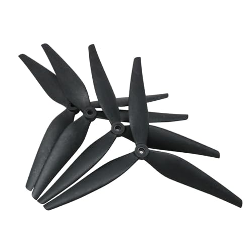 2 Paar HQProp 10X5X3 9X5X3 10X4.5X3 1050 1045 9050 10 Zoll 9 Zoll 3 Klingen Schwarzer Kohlenstoffverstärkter Nylonpropeller for Rc FPV Drone(9x5x3) von XUKQCVYC