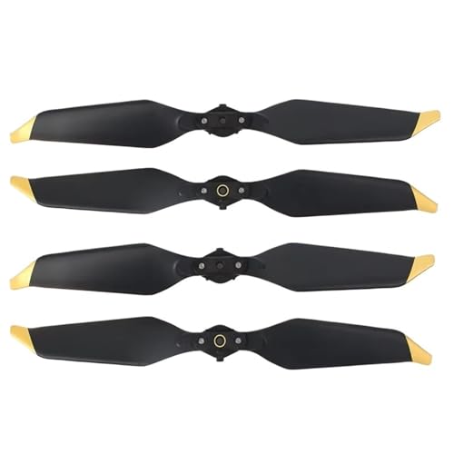 4/8 STÜCKE 8331 Faltbare Propellerblätter Geräuscharm Schnellverschluss Kompatibel Mit DJI Mavic Pro Platinum Dron Prop for Mavic Pro Zubehörteil(2 Pairs Gold) von XUKQCVYC
