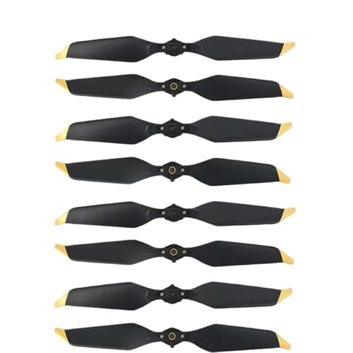 4/8 STÜCKE 8331 Faltbare Propellerblätter Geräuscharm Schnellverschluss Kompatibel Mit DJI Mavic Pro Platinum Dron Prop for Mavic Pro Zubehörteil(4 Pairs Gold) von XUKQCVYC