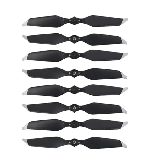 4/8 STÜCKE 8331 Faltbare Propellerblätter Geräuscharm Schnellverschluss Kompatibel Mit DJI Mavic Pro Platinum Dron Prop for Mavic Pro Zubehörteil(4 Pairs Silvery) von XUKQCVYC