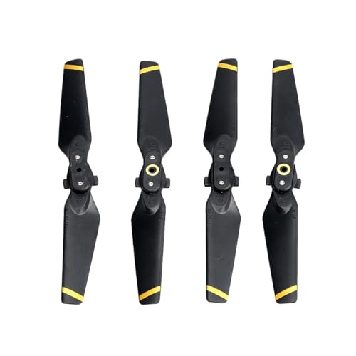 4 Stück Schnellverschluss-Klappklingen Aus Kohlefaser, Kompatibel Mit DJI Spark Dron(Gold) von XUKQCVYC