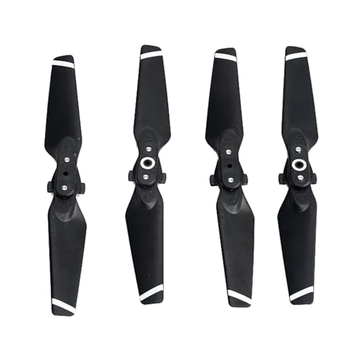 4 Stück Schnellverschluss-Klappklingen Aus Kohlefaser, Kompatibel Mit DJI Spark Dron(Siliver) von XUKQCVYC