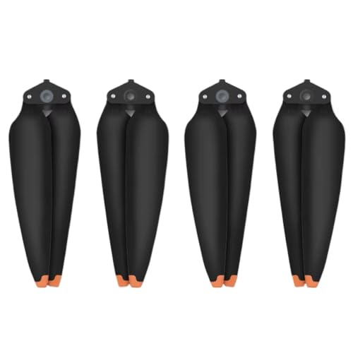 8747F Ersatz-Propellerblätter Mit Schnellverschluss, Flügellüfter, Geräuscharm, Kompatibel Mit DJI Air 3 Air 3S Quadcopter-Drohnen, Ersatzzubehör(2Pairs Orange A) von XUKQCVYC