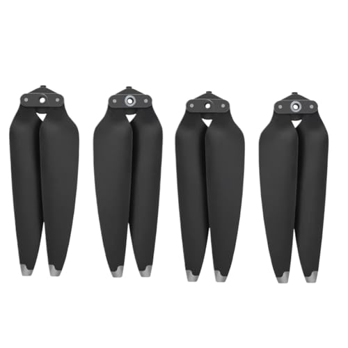 8747F Ersatz-Propellerblätter Mit Schnellverschluss, Flügellüfter, Geräuscharm, Kompatibel Mit DJI Air 3 Air 3S Quadcopter-Drohnen, Ersatzzubehör(2Pairs Silver) von XUKQCVYC
