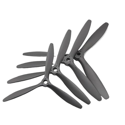 Drohnenpropeller 8060 9060 1060 1170 Hocheffizienter 3-Blatt-Propellerspinner 3-Blatt-Propeller RC FPV(1PCS 1060) von XUKQCVYC