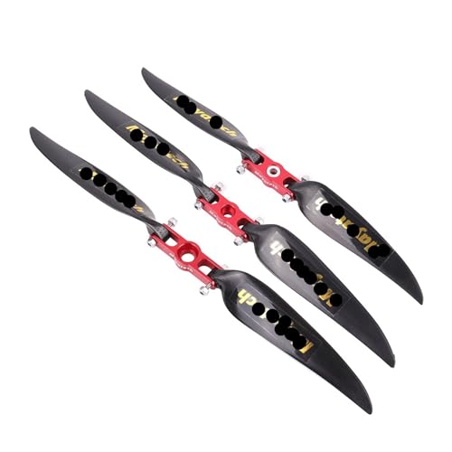 Flugzeug Hubschrauber Modell Nylon Tragbare Propeller Klapp Paddel 11*6 8/14*8/13*8/13*6.5/12* 6.5/11 * 8/10*6(13X6.5 One Pair) von XUKQCVYC