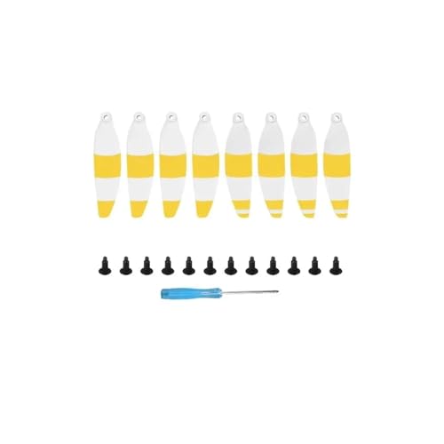 Kompatibel Mit DJI Mini 2/SE/2 SE/MINI 4K Drone 4726 Ersatz Propeller Klinge Ersatzteile 2 Drone Zubehör(8 pcs Yellow) von XUKQCVYC