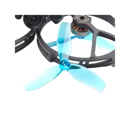 Kompatibel Mit HQPROP DT90MMX3 90 Mm 3-Blatt-Propeller 1,5 Mm for FPV Freestyle 3,5 Zoll Cinewhoop-Drohnen Mit Kanal Cinelog35(2 Pairs Blue) von XUKQCVYC