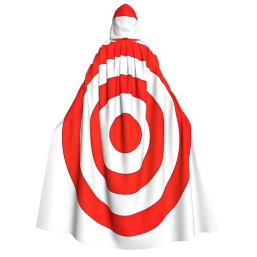 XULLZH Design Target Print Unisex Kapuzenumhang für Erwachsene Halloween volle Länge Umhang Herren Umhang mit Kapuze Kostüm XULLZH Design Target Print Unisex Kapuzenumhang für Erwachsene Halloween volle Länge Umhang Herren Umhang mit Kapuze Kostüm von XULLZH