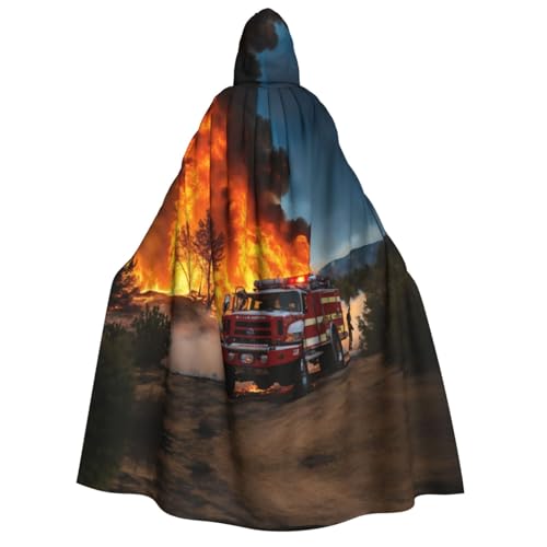 XULLZH Feuerwehrmann Feuerwehrmann Flamme Druck Unisex Kapuzenumhang für Erwachsene Halloween Volle Länge Umhang Herren Umhang mit Kapuze Kostüm XULLZH Feuerwehrmann Feuerwehrmann Flamme Druck Unisex Kapuzenumhang für Erwachsene Halloween Volle Länge Umhang Herren Umhang mit Kapuze Kostüm von XULLZH