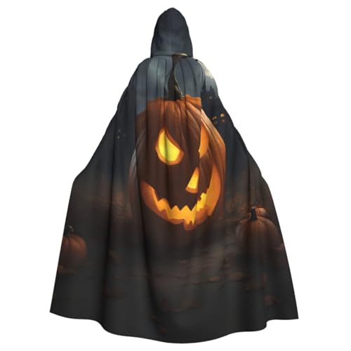 XULLZH Halloween-Kürbis-Aufdruck, Erwachsenen-Umhang, langer Umhang, Kapuzenpullover, Weihnachten, Halloween-Kostüme, Party, Thema, Rollenspiel XULLZH Halloween-Kürbis-Aufdruck, Erwachsenen-Umhang, langer Umhang, Kapuzenpullover, Weihnachten, Halloween-Kostüme, Party, Thema, Rollenspiel von XULLZH