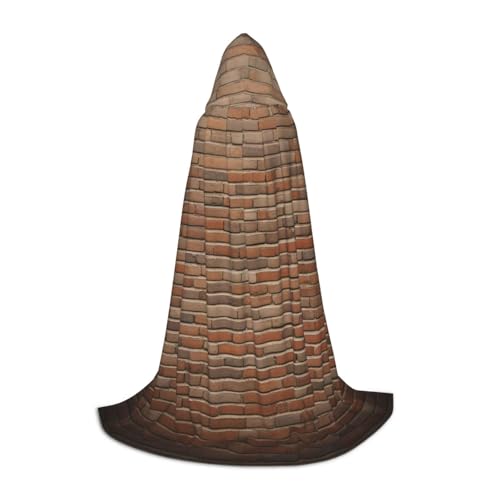 XULLZH Industrieller Ziegelmauer-Hintergrund, Druck, Kapuzenumhang, Halloween, Weihnachten, Kostüm, Damen, Herren, Erwachsene, Maskerade XULLZH Industrieller Ziegelmauer-Hintergrund, Druck, Kapuzenumhang, Halloween, Weihnachten, Kostüm, Damen, Herren, Erwachsene, Maskerade von XULLZH
