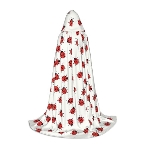 XULLZH Kapuzenumhang mit unendlichem gesprenkeltem Muster, Halloween, Weihnachten, Kostüm, Damen, Herren, Erwachsene, Maskerade XULLZH Kapuzenumhang mit unendlichem gesprenkeltem Muster, Halloween, Weihnachten, Kostüm, Damen, Herren, Erwachsene, Maskerade von XULLZH