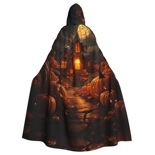 XULLZH Kürbis Halloween Print Erwachsene Umhang Langer Umhang Hoodie Weihnachten Halloween Kostüme Party Thema Rollenspiel XULLZH Kürbis Halloween Print Erwachsene Umhang Langer Umhang Hoodie Weihnachten Halloween Kostüme Party Thema Rollenspiel von XULLZH