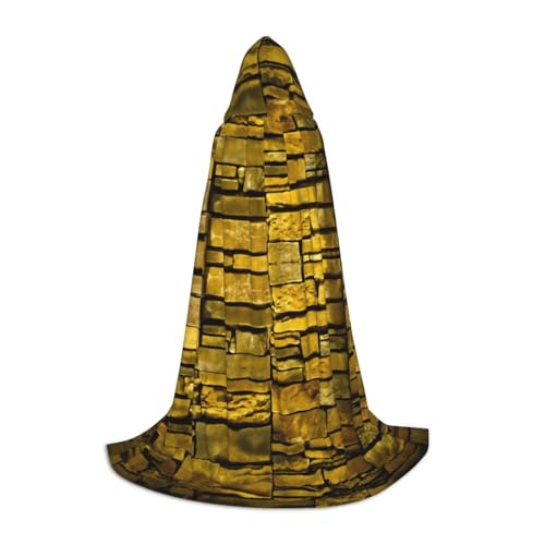 XULLZH Rustikaler Umhang mit Kapuze, Motiv: Rocks, Ziegelsteine, Wanddruck, Halloween, Weihnachten, Kostüm, Damen, Herren, Erwachsene, Maskerade XULLZH Rustikaler Umhang mit Kapuze, Motiv: Rocks, Ziegelsteine, Wanddruck, Halloween, Weihnachten, Kostüm, Damen, Herren, Erwachsene, Maskerade von XULLZH