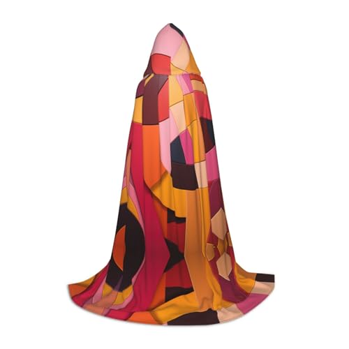 XULLZH Umhang mit Kapuze, farbenfroher Druck, für Halloween, Weihnachten, für Damen, Herren, Erwachsene, Maskerade XULLZH Umhang mit Kapuze, farbenfroher Druck, für Halloween, Weihnachten, für Damen, Herren, Erwachsene, Maskerade von XULLZH