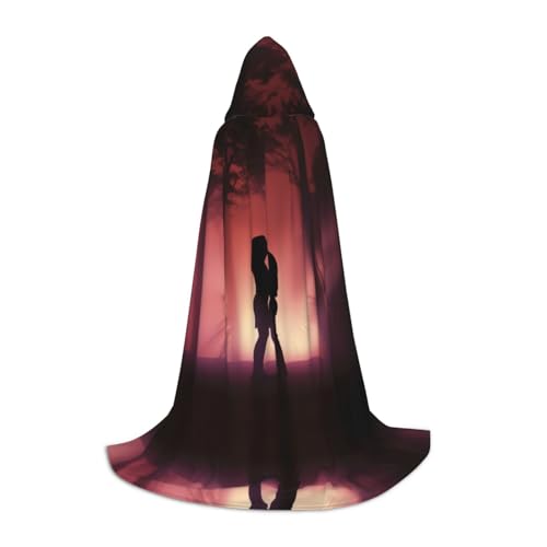 XULLZH Umhang mit Kapuze zum Valentinstag, für Halloween, Weihnachten, für Damen und Herren, Erwachsene, Maskerade XULLZH Umhang mit Kapuze zum Valentinstag, für Halloween, Weihnachten, für Damen und Herren, Erwachsene, Maskerade von XULLZH