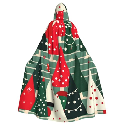 XULLZH Umhang mit Weihnachtsbäumen für Erwachsene, langer Umhang, Kapuzenpullover, Weihnachten, Halloween, Kostüme, Party, Themenspiel, Rollenspiel XULLZH Umhang mit Weihnachtsbäumen für Erwachsene, langer Umhang, Kapuzenpullover, Weihnachten, Halloween, Kostüme, Party, Themenspiel, Rollenspiel von XULLZH