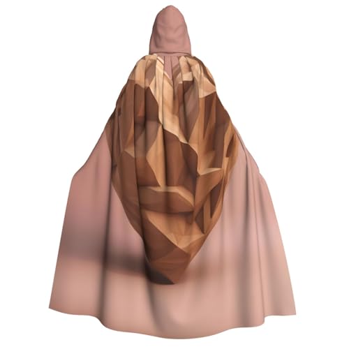 XULLZH Unisex Kapuzenumhang mit Holzherz für Erwachsene, Halloween, volle Länge, Umhang mit Kapuze, Kostüm XULLZH Unisex Kapuzenumhang mit Holzherz für Erwachsene, Halloween, volle Länge, Umhang mit Kapuze, Kostüm von XULLZH