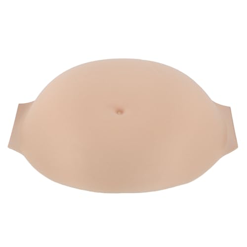 XUMIUZIY Bauch Beule Kostüm, Schwangerer Bauch Beule Leichtes Hakenschleife Fastener Weich für Partys Bühnenleistung (5-8 Monate) von XUMIUZIY