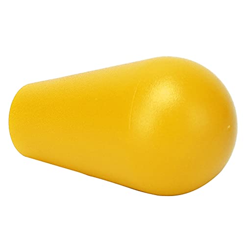 XUMIUZIY Game Rocker -Griff, Elliptical Ball Head Joystick Head M6 Schnittstelle Langlebig Leicht zu Bedienen Bequem zu Bequem für Spielkonsolengriffe (gelbe Farbe) von XUMIUZIY