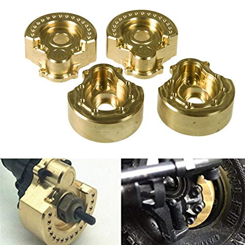 4PCS RC Wheel Heavy Weights Counterweight for TRX4 1/10 RC Crawler Buggy Model Auto (#A Type) von ZuoLan